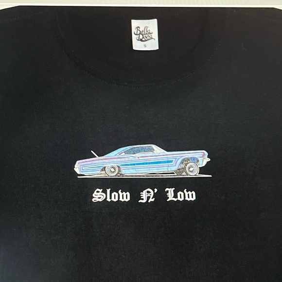 BELLA DONA. Slow and Low baby tee NWT - Picture 2 of 2